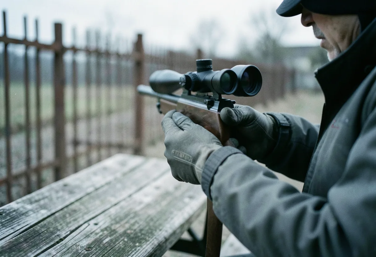 Air Rifle Bench Rest Shooting
